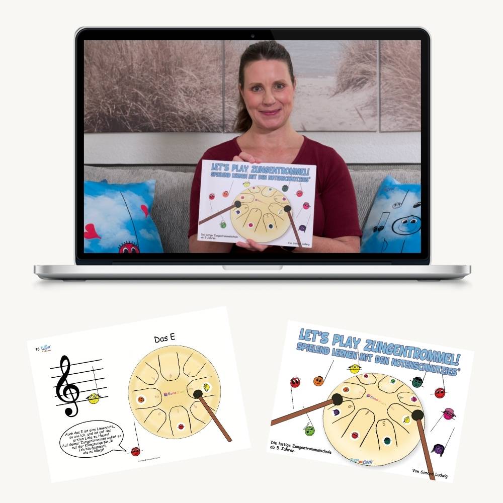 Sonodrum Let's Play Zungentrommel Kinder-Starterset